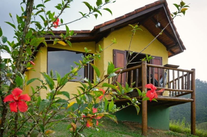 Chalé Alpino - Por do Sol