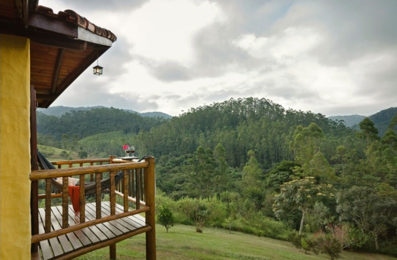 Chalé Alpino - Por do Sol