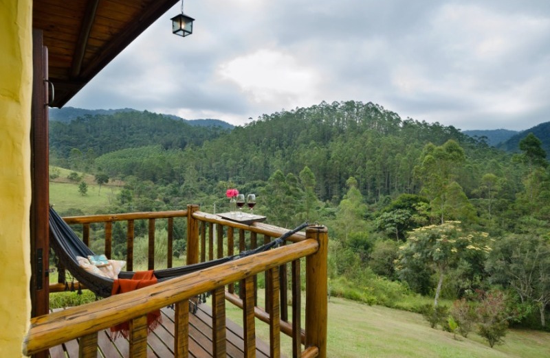 Chalé Alpino - Por do Sol