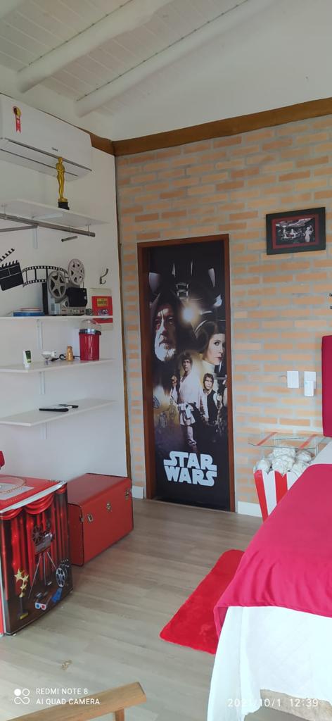 Bangalô Cinema, Vista para o mar, Praia do Siriúba