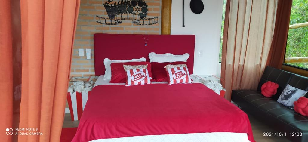 Bangalô Cinema, Vista para o mar, Praia do Siriúba