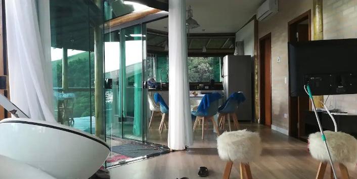 Bangalô África, Vista para o Mar, Praia do Siriúba