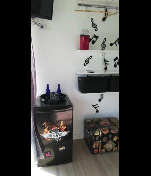 Bangalô Rock, Vista para o mar, Praia do Siriúba