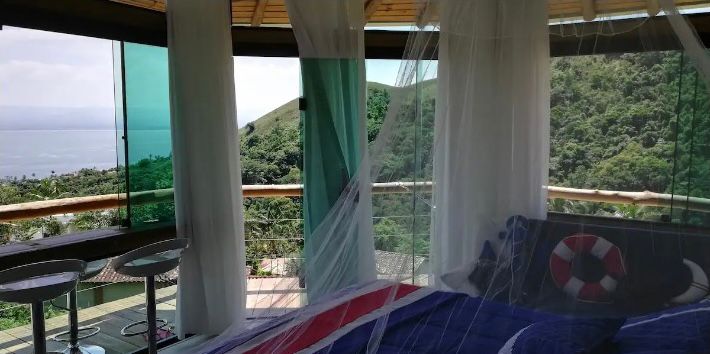 Bangalô Navy, Vista para o Mar, Praia do Siriúba