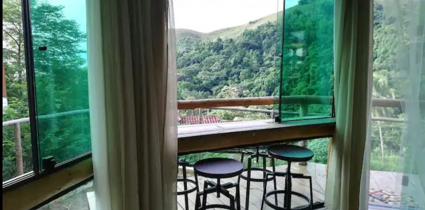 Bangalô África, Vista para o Mar, Praia do Siriúba