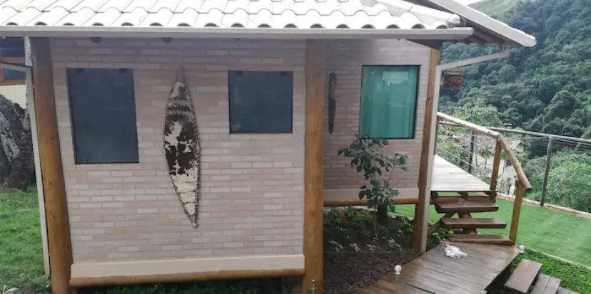 Bangalô África, Vista para o Mar, Praia do Siriúba