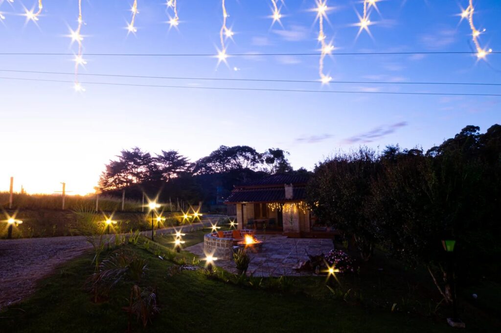 Chalé Alpino, Próximo a Região Central