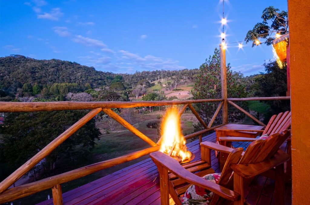 Chalé Alpino, Próximo a Região Central