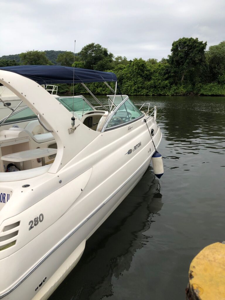 Triton 28 pés, Roteiro Ilha das Palmas