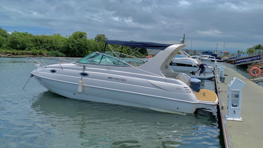 Triton 28 pés, Roteiro Ilha das Palmas