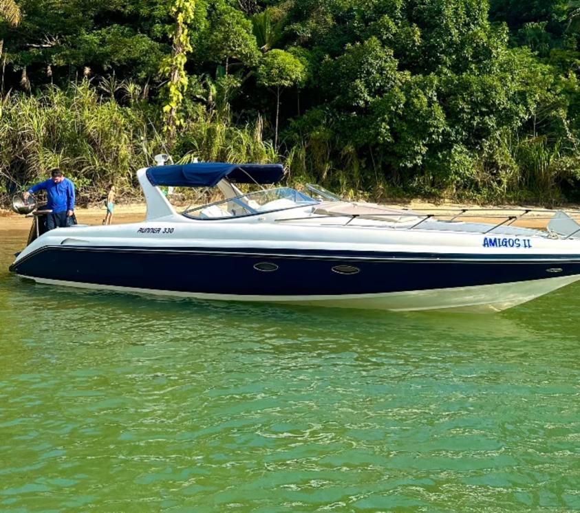 Lancha Runner 330, Roteiro Sul, Meio Período