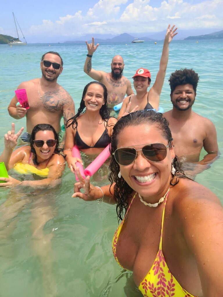 Lancha Privativa Phanton 235, Roteiro Sul, Ilha Anchieta e Sete Fontes