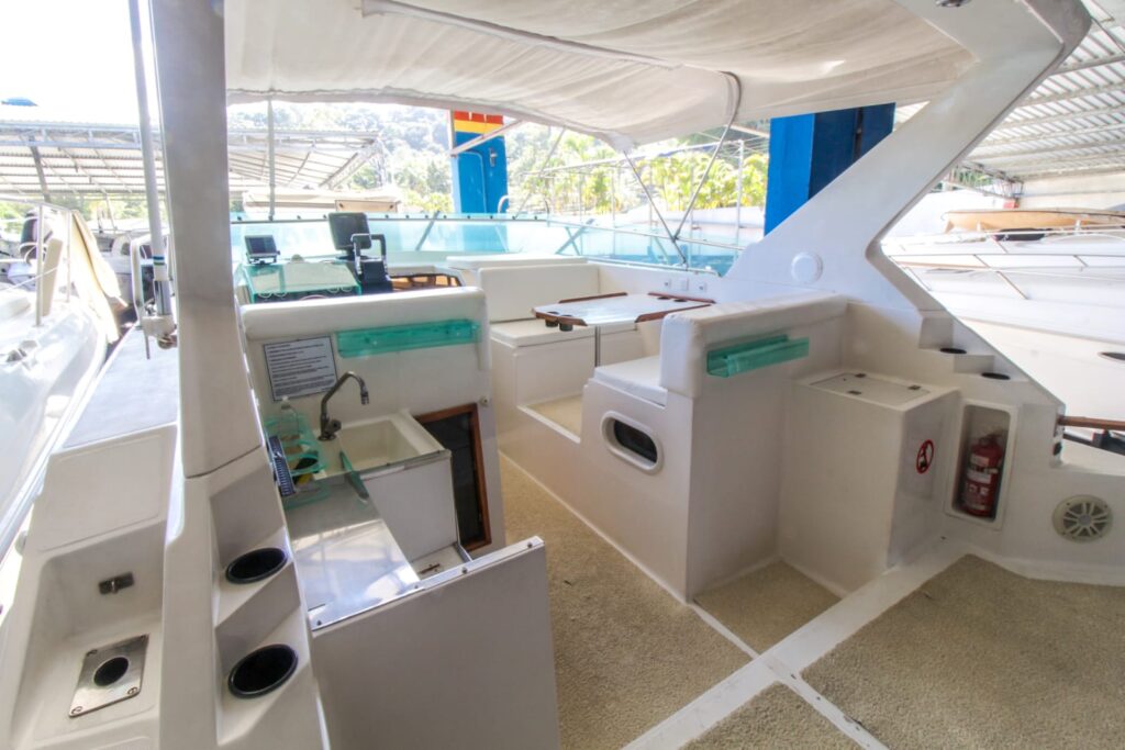 Lancha Cobra Capri 32 pés, Roteiro até a Ilha do Tamanduá