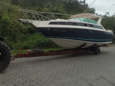 Lancha Cobra Capri 32 pés, Roteiro até a Ilha do Tamanduá