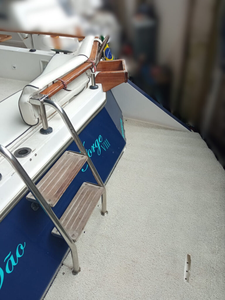 Lancha Cobra Capri 32 pés, Roteiro até a Ilha do Tamanduá