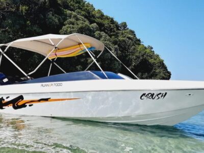 Lancha Runner 7000, Roteiro Sul, Ilha Anchieta e região