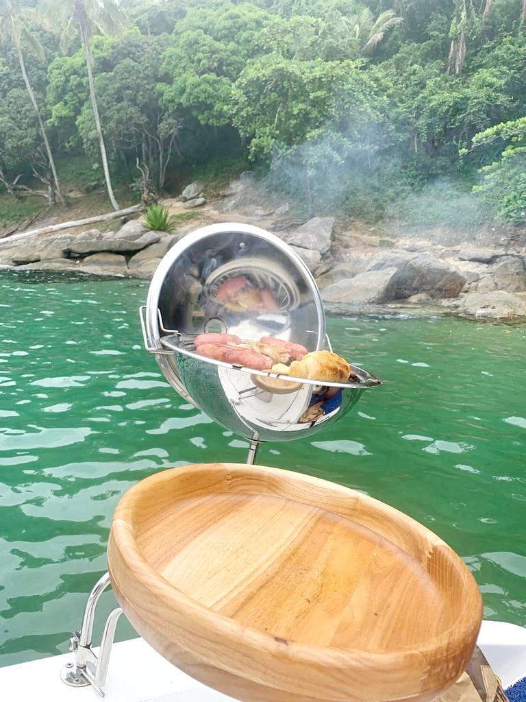 Lancha Magnum 29 pés, Roteiro Norte até a Praia Saco do Eustáquio