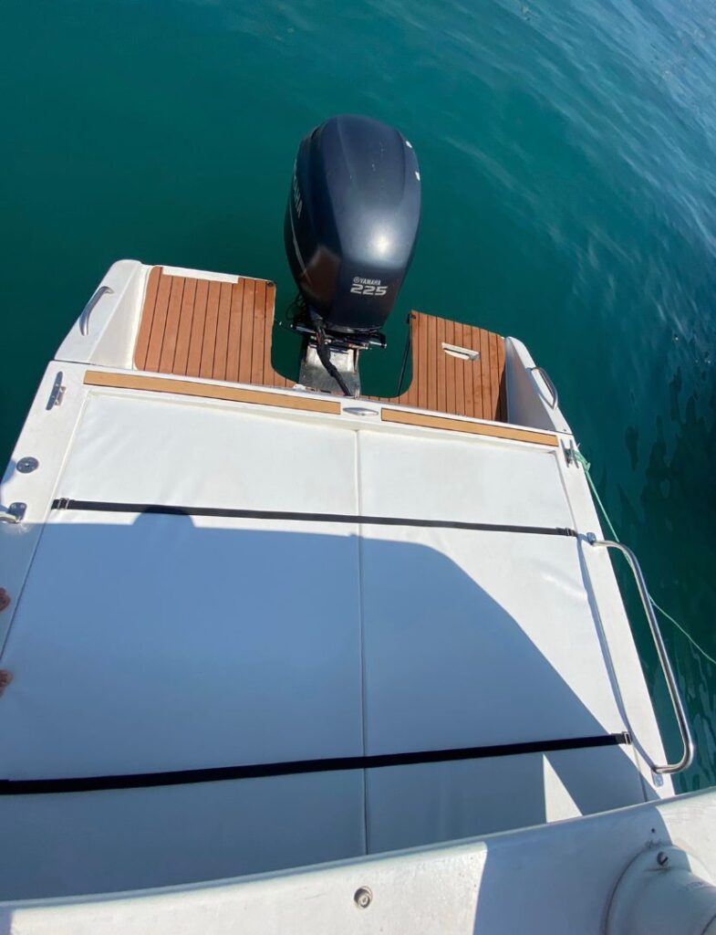 Lancha Magnum 29 pés, Roteiro Norte até a Praia Saco do Eustáquio