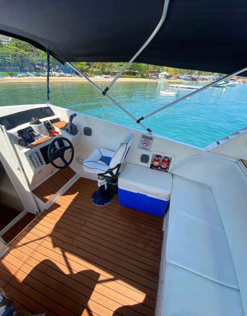 Lancha Magnum 29 pés, Roteiro Norte até a Praia Saco do Eustáquio