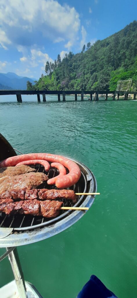 Lancha Runner 7000, Roteiro Sul, Ilha Anchieta e região