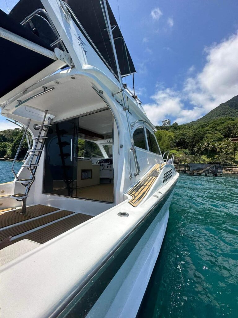 Lancha Carbrasmar 37, Roteiro até a Praia da Fome