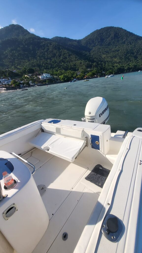 Lancha Fishing 26 pés, Roteiro Canal Norte ou Sul