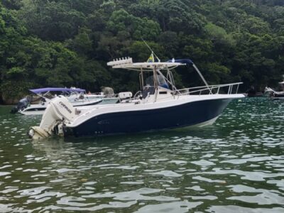 Lancha Fishing 26 pés, Roteiro Canal Norte ou Sul