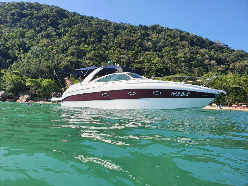Lancha Cimitarra 345, Roteiro Sul, Ilha Anchieta e Região