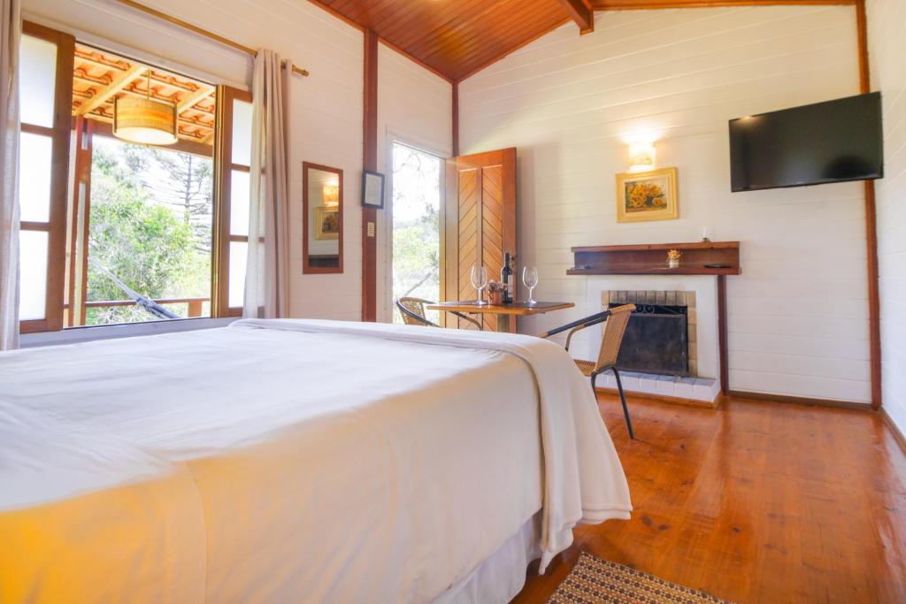 Chalé Pôr do Sol Super Luxo com Hidro, Próximo ao Centro