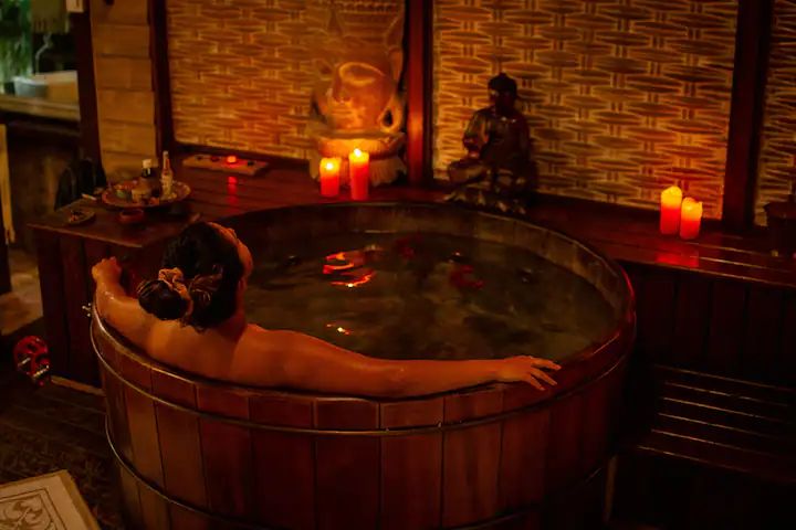 Cabana OM na beira do rio