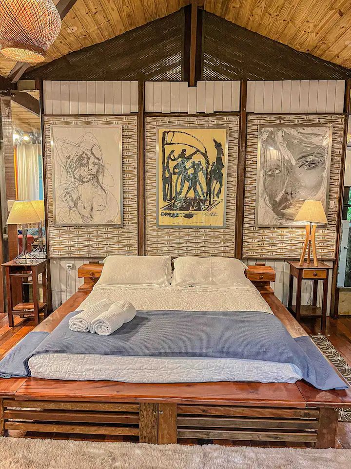 Cabana OM na beira do rio