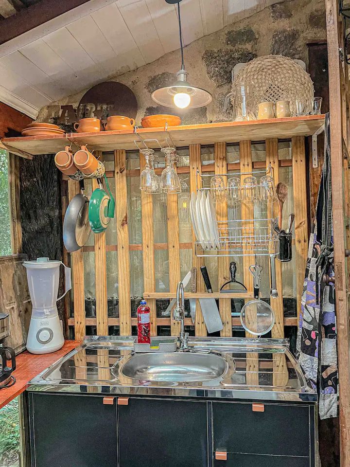 Cabana OM na beira do rio