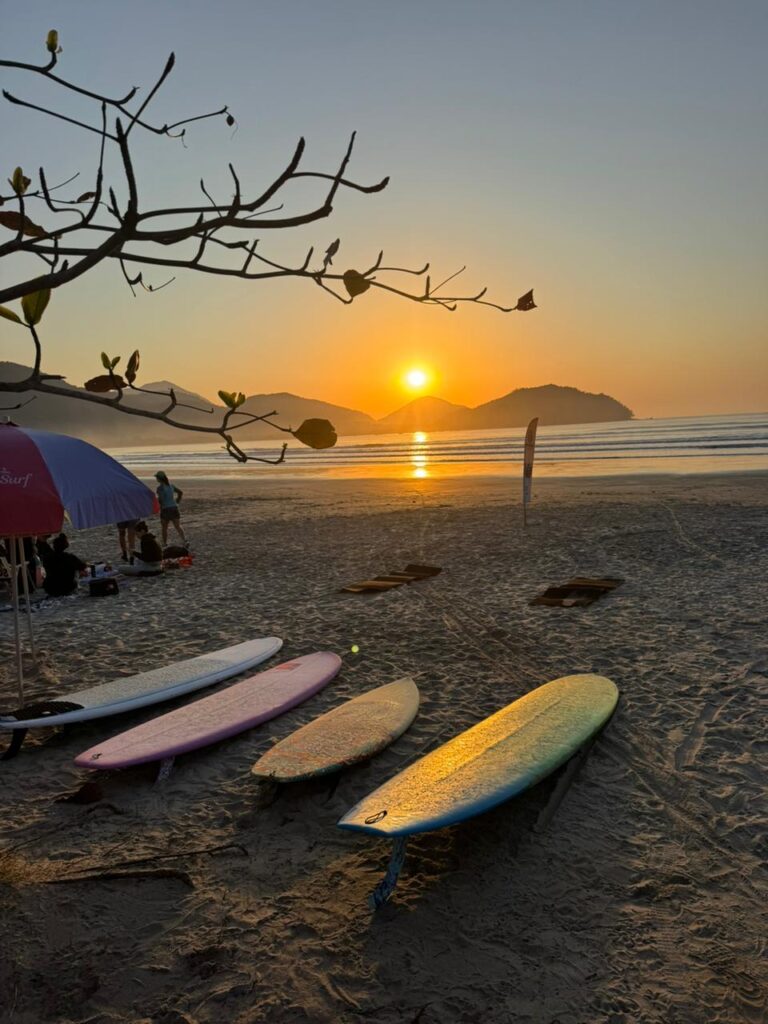 Conexão com o Mar, Aula de Surf ao Amanhecer, Incluso Fotos e Videos