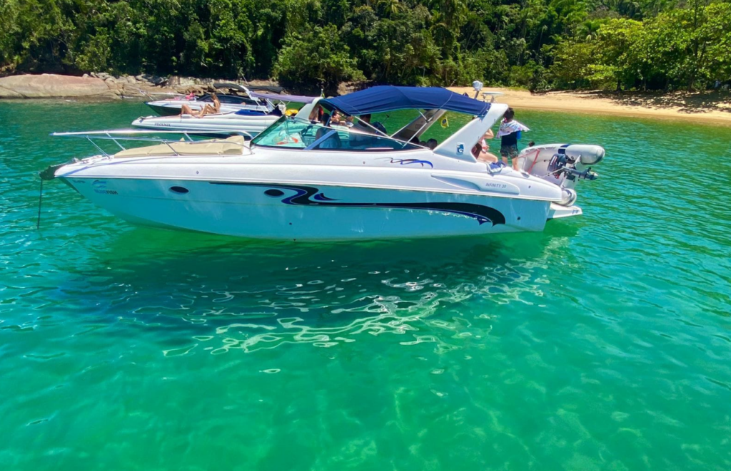 Lancha Cobra 30, Roteiro Sul, Ilha Anchieta e Região
