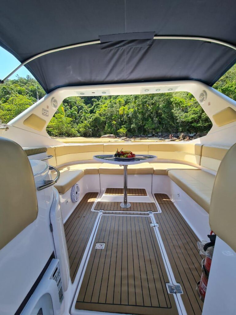 Lancha Cobra 30, Roteiro Sul, Ilha Anchieta e Região