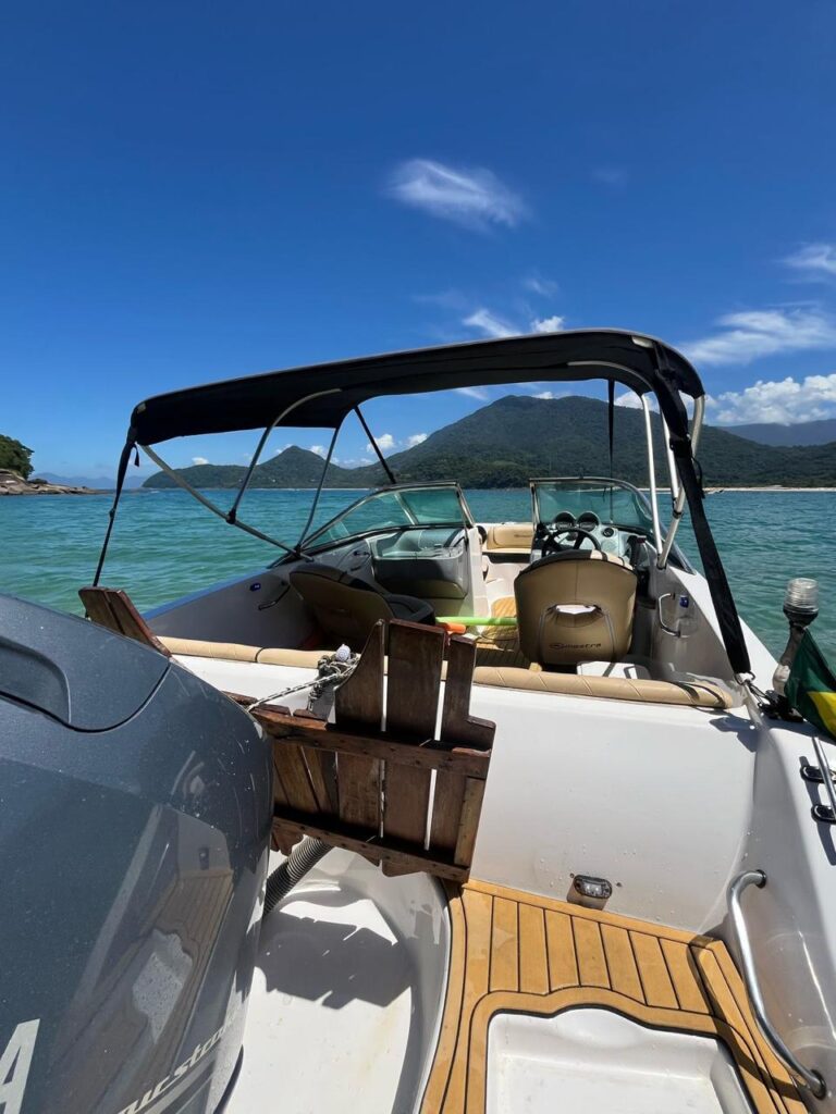 Lancha Mestra 180, Roteiro Sul, Ilha Anchieta e Região, Meio Periodo