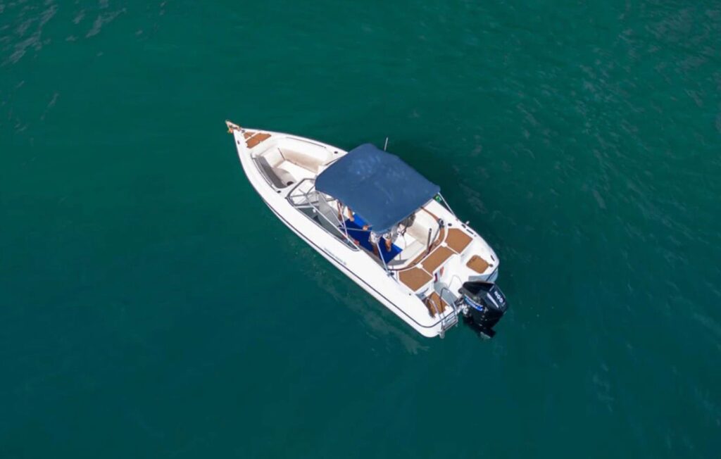 Lancha HD Marine 24, Roteiro Sul, Ilha Anchieta e Região