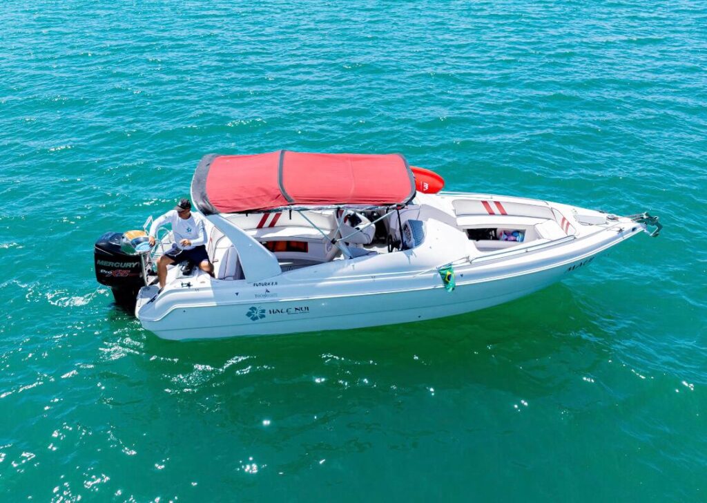 Lancha Tecnoboats 26, Roteiro Sul, Ilha Anchieta e Região