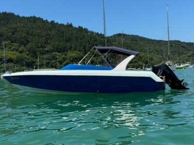 Lancha Runner 28 Pés, Roteiro Sul, Ilha Anchieta e Região