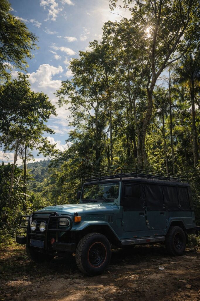 Passeio de Jeep 4x4, Ubatuba x Trindade