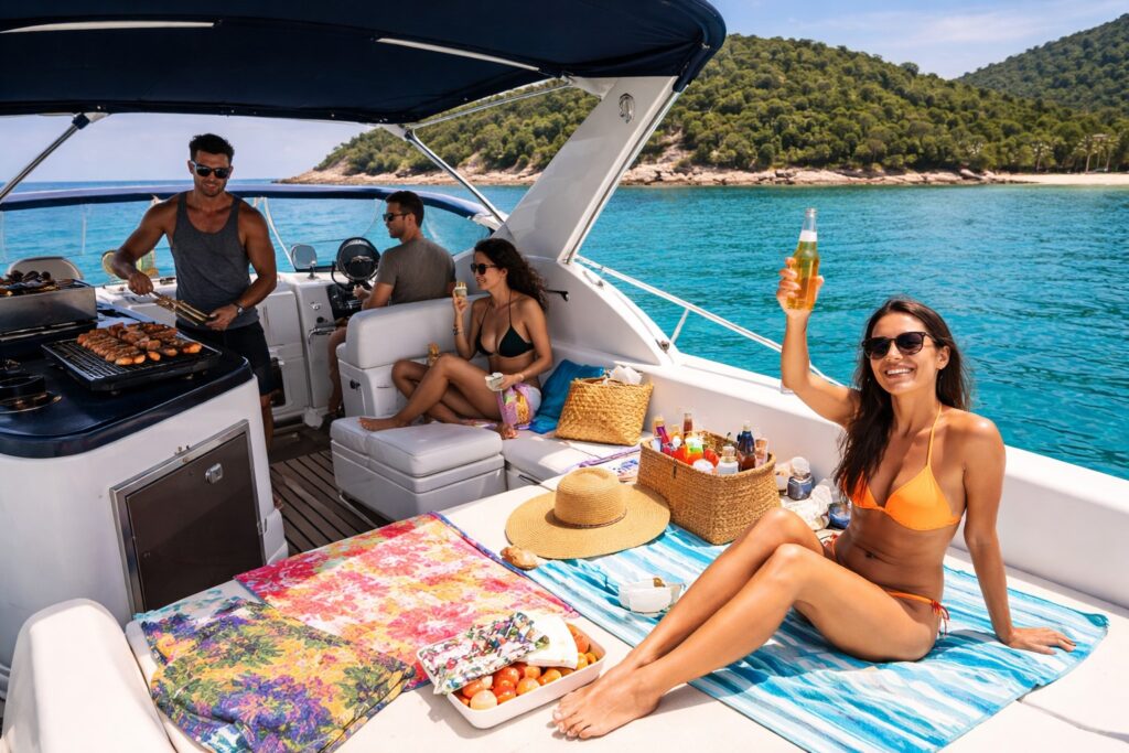 Passeio de Lancha em Ilhabela | Praias Secretas e Águas Cristalinas