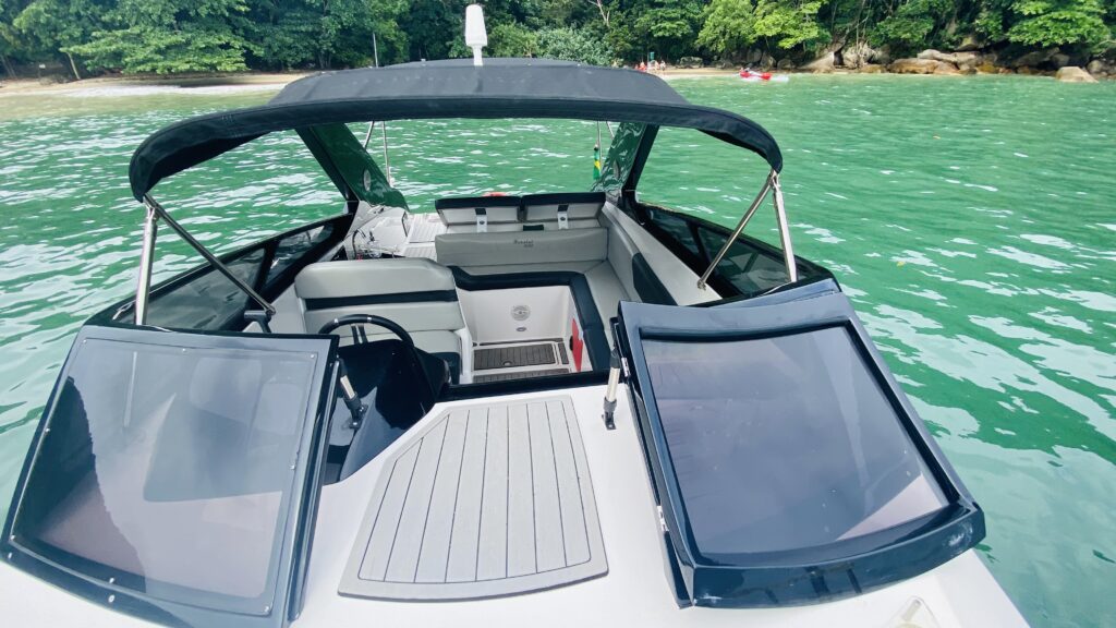 Lancha Rossini R300, Roteiro Sul, Ilha Anchieta e região