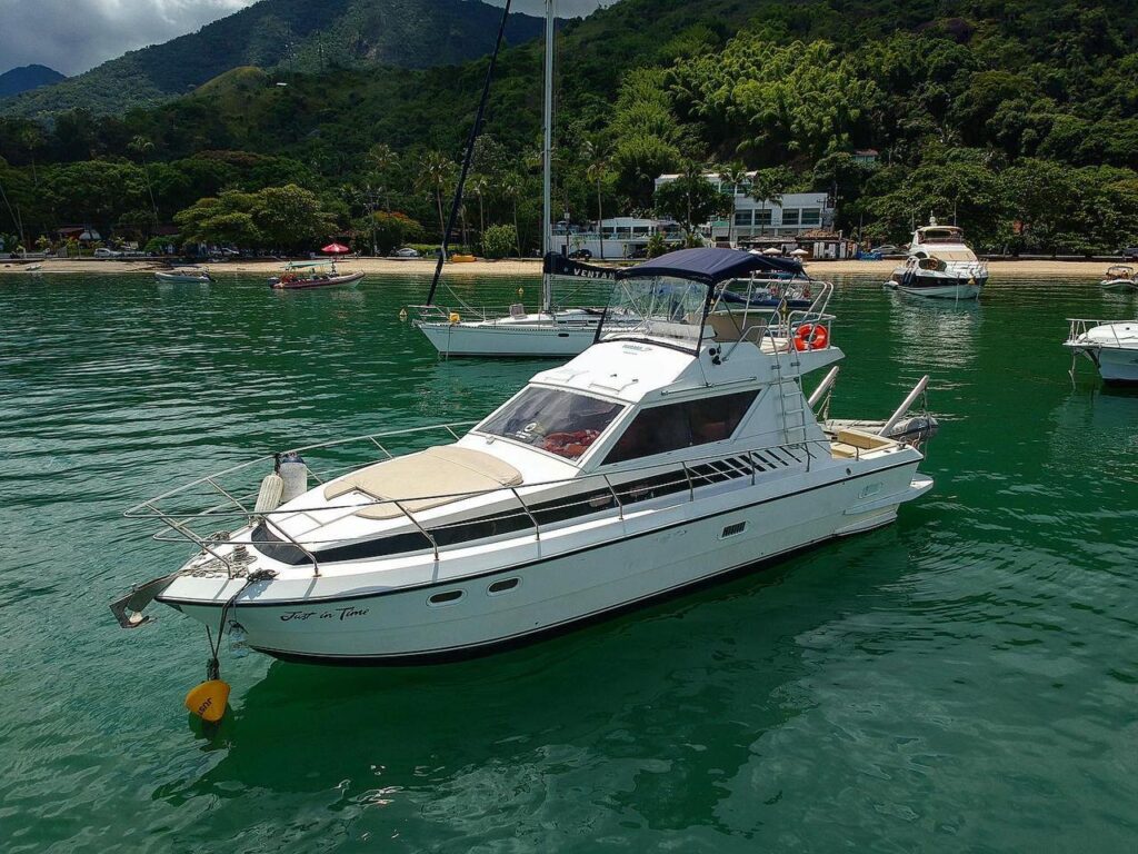 Lancha Intermarine Oceanic 36 pés, Roteiro Sul Curto