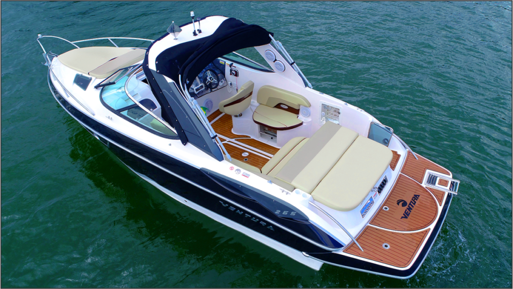 Lancha Ventura 265, Roteiro Sul, Ilha Anchieta e Região