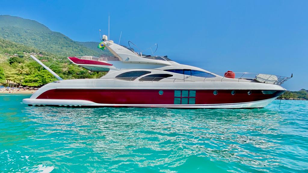 Iate Azimut 76, Roteiro Sul Ilhabela