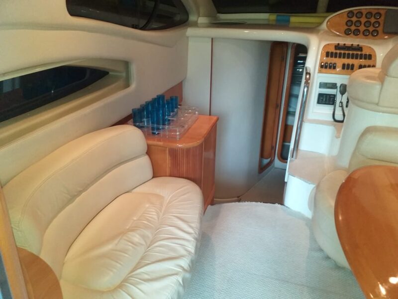 Lancha Azimut 380 Full, Roteiro Sul Curto