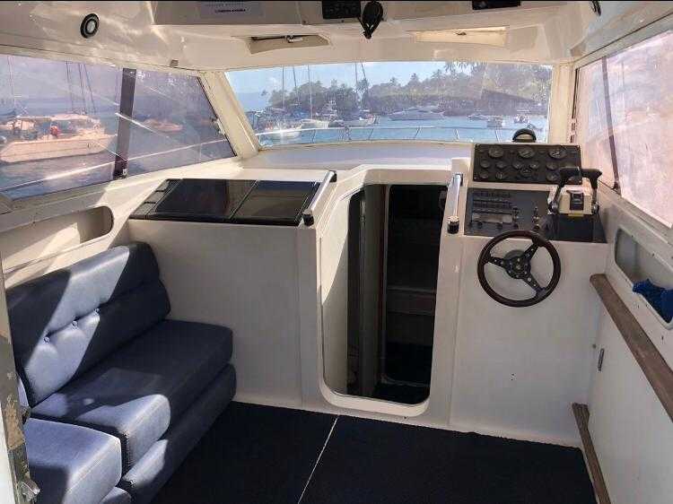 Lancha Intermarine 36 l, Roteiro Sul Curto