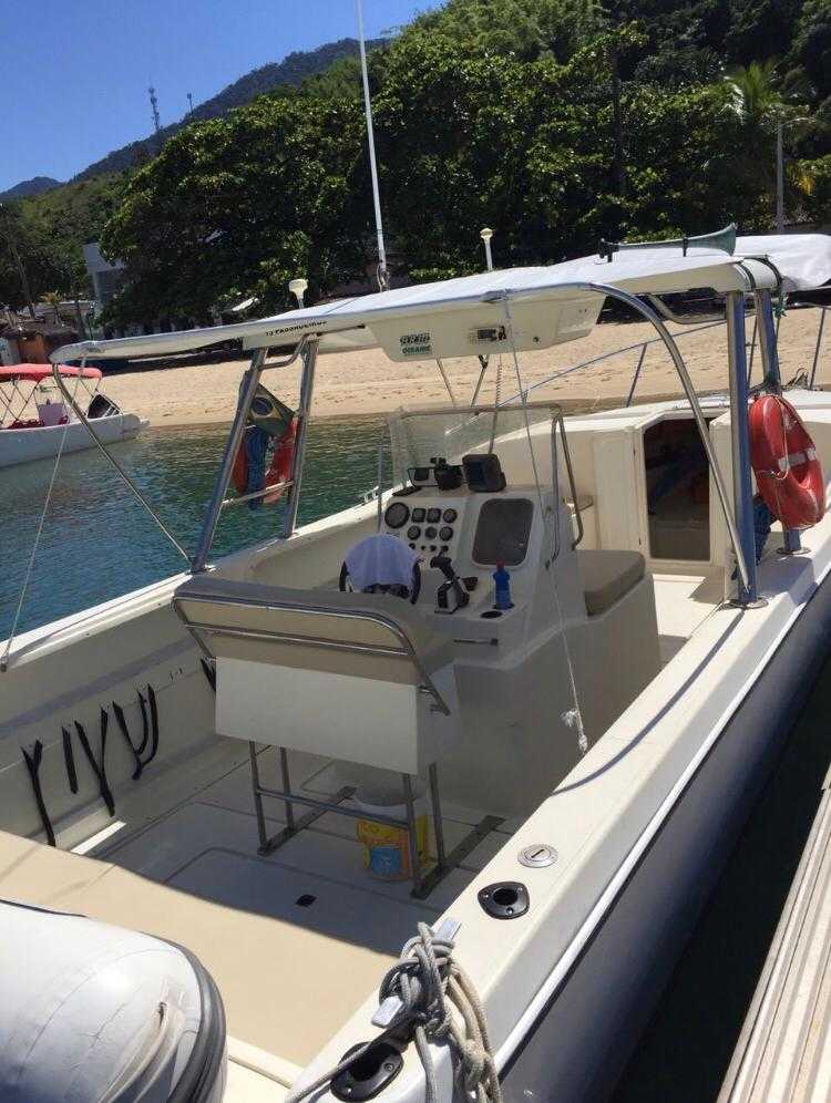 Lancha BRM 31 pés, Roteiro Norte até a Praia da Fome