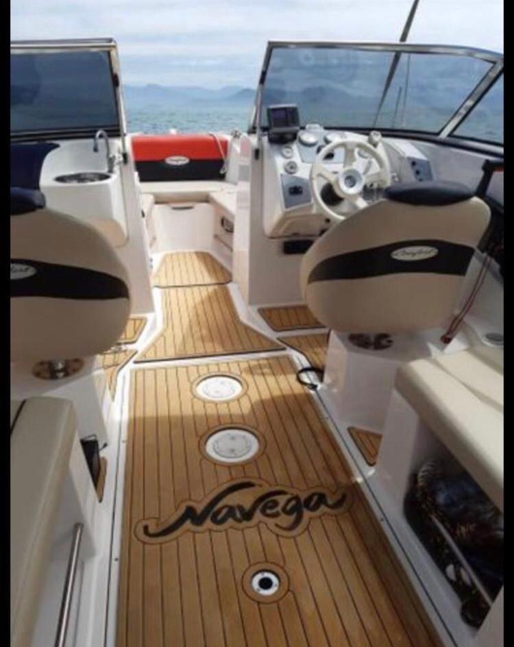 Lancha Ventura 230, Roteiro Sul, Ilha Anchieta e Região