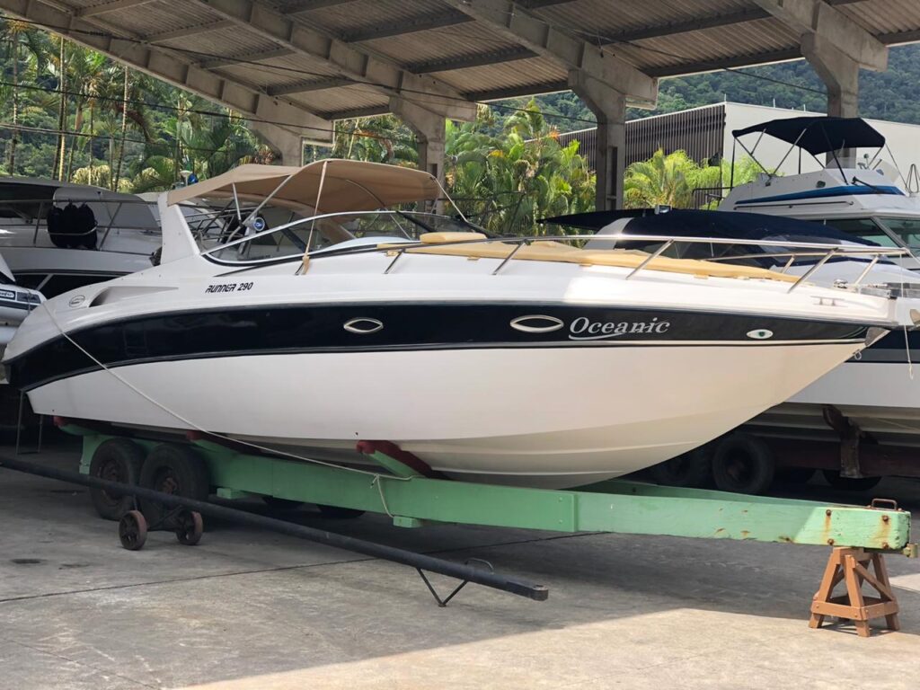 Lancha Runner 290, Roteiro Sul, Ilha Anchieta e Região